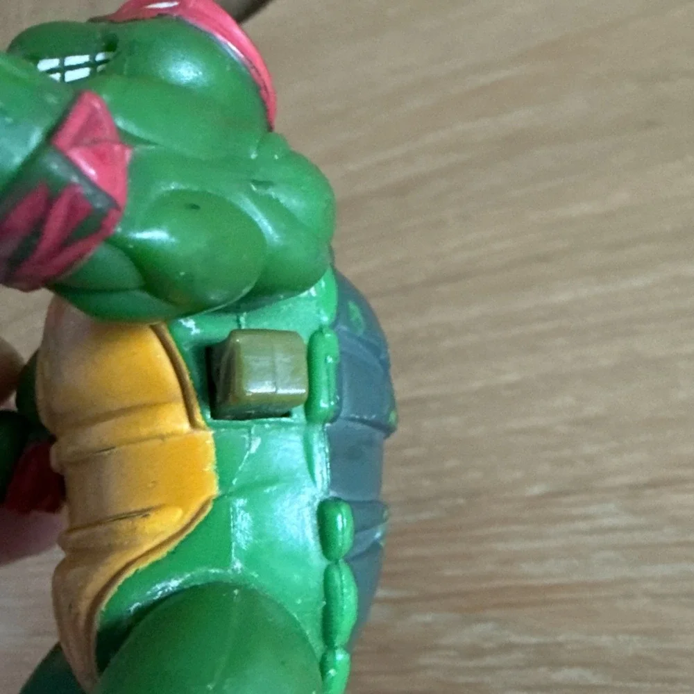 Vintage TMNT 1989 Wacky Action Breakfightin‎ Raphael Figure (No Accessories)